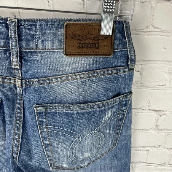 Big Star Ripped Joey Boyfriend Jeans - Picture 9 of 12